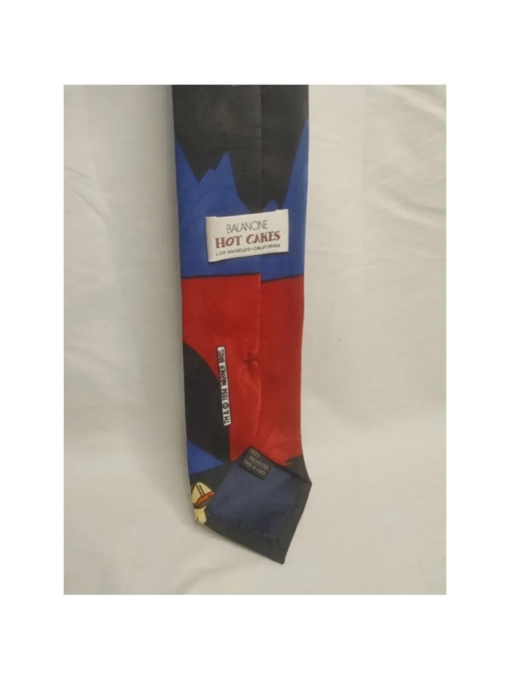 Vintage Men's Warner Bros Looney Tunes Wile E Coyote 1994 Tie